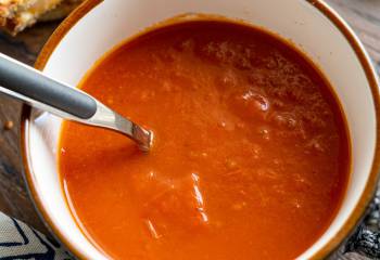 Roasted Red Pepper And Tomato Soup