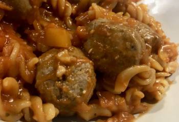 Syn Free Pasta With Meatballs In Tomato Sauce | Slimming World Recipe