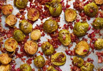 Balsamic Roasted Sprouts