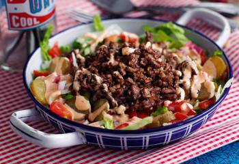 Burger In A Bowl