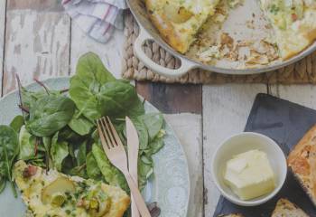 Sw Recipe: Leek And Feta Frittata