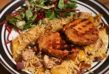 Slimming World Friendly Recipe:- Grilled Mexican Pork Medallions &amp; Rice