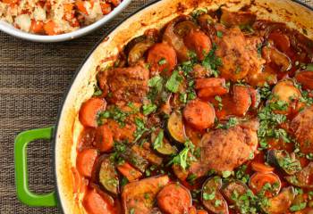 Low Syn Moroccan Chicken Casserole