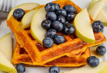 Syn Free Pumpkin Waffles