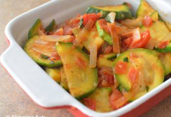 Mayan Heirloom Squash With Tomatoes And Basil