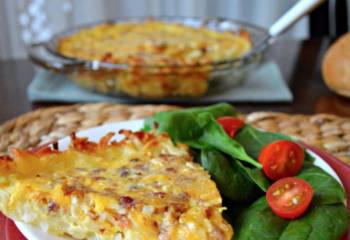 Sw Recipe: Hash Brown Crust Quiche Lorraine