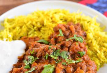 Roasted Butternut Squash And Lentil Curry