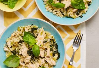 Chicken And Spring Vegetable Risotto