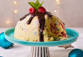 Frozen Christmas Pudding