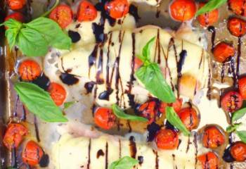 Caprese Sheet Pan Chicken Breast Recipe