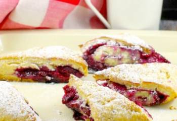 Raspberry Lemon Scones