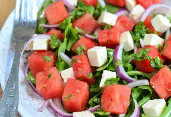 Watermelon And Feta Salad