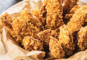Breaded Chicken Strips | Healthy Slimming Recipe