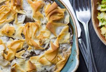 Low Syn Steak And Mushroom Pie