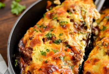 Syn Free Stuffed Eggplant With Beef And Ricotta