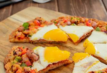 Syn Free Breakfast Hash Brown Pizza