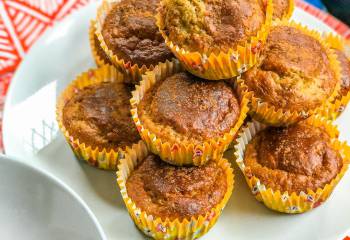 Low Syn Banana And Peanut Muffins