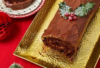 Christmas Chocolate Log