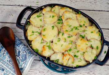 Potato, Spinach And Beef Casserole (Gluten-Free)