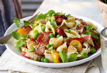 Slimming Worlds Bacon And Roast Tomato Pasta Recipe