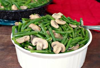 Green Beans And Mushrooms: A Holiday Side Dish