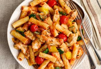 Slimming World Chicken & Mediterranean Vegetable Pasta