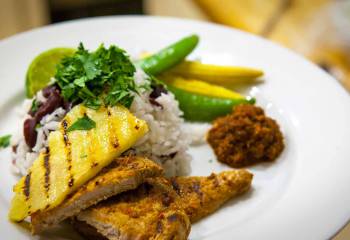 Jerk Pork With Pineapple