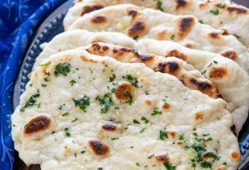 Garlic Greek Yoghurt Naan Bread