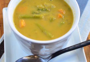 Asparagus And Sweet Potato Soup