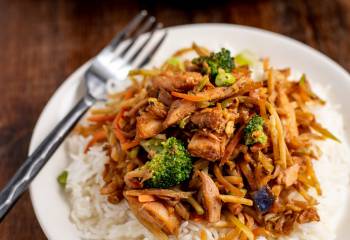 Orange And Ginger Turkey Stir Fry