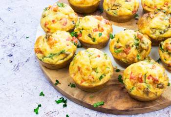 Cheese And Vegetable Savoury Picnic Muffins