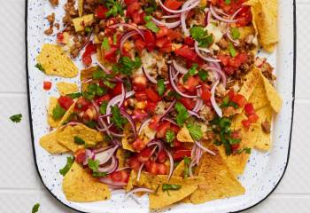 Honey And Lime Pork Nachos