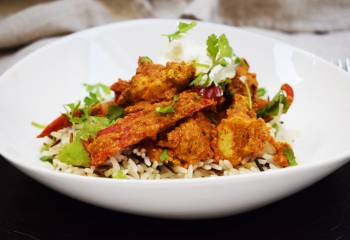 Homemade Healthy Chicken Tikka Masala