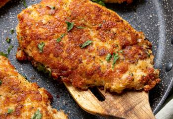 Golden Parmesan Crusted Chicken