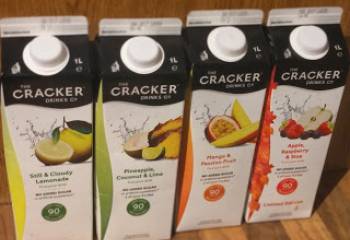 Cracker Drinks Co. Low Calorie Fruit Juice &amp; Cocktails
