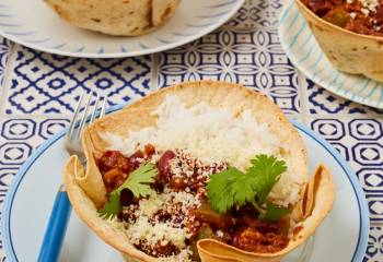 Slow Cooker Chilli Bowls