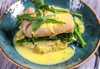 Smoked Haddock And Creamy Mustard Sauce