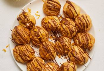 Chocolate Orange Profiteroles