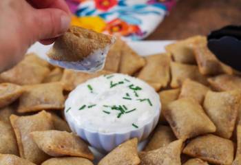 Air Fryer Pizza Bites (With Dipping Sauce)