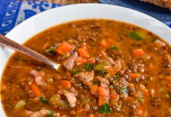 Syn Free Bacon And Lentil Soup | Slimming World