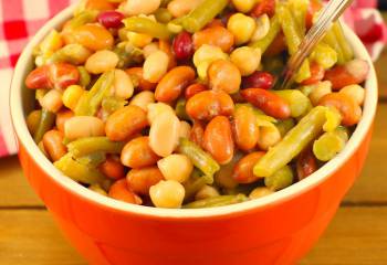 Easy Bean Salad (Vegan)