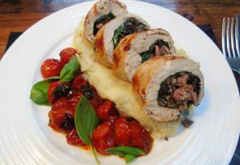 Seriously Simple Stuffed Chicken Ballotine