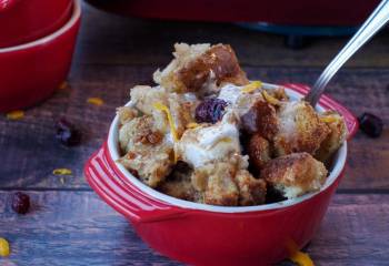 Cranberry Toffee Bread Pudding