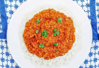 Syn Free Slimming World Slow Cooker Red Lentil Curry (Vegetarian)