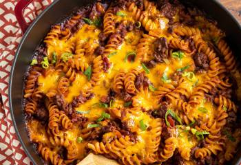 Bbq Bacon Cheeseburger Pasta Bake