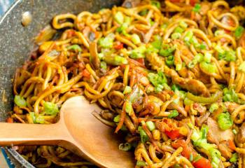 Syn Free Chicken Singapore Noodles