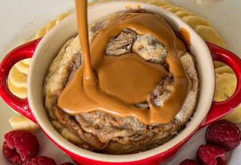 Biscoff Cinnamon Roll Mugcake Recipe | Slimming Recipe