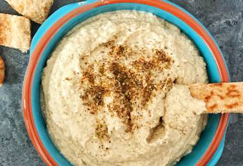 Butterbean And Zaatar Dip