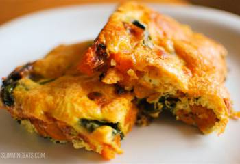 Syn Free Sweet Potato And Spinach Frittata
