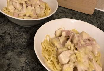 Slimming World Syn Free Chicken Spaghetti Carbonara